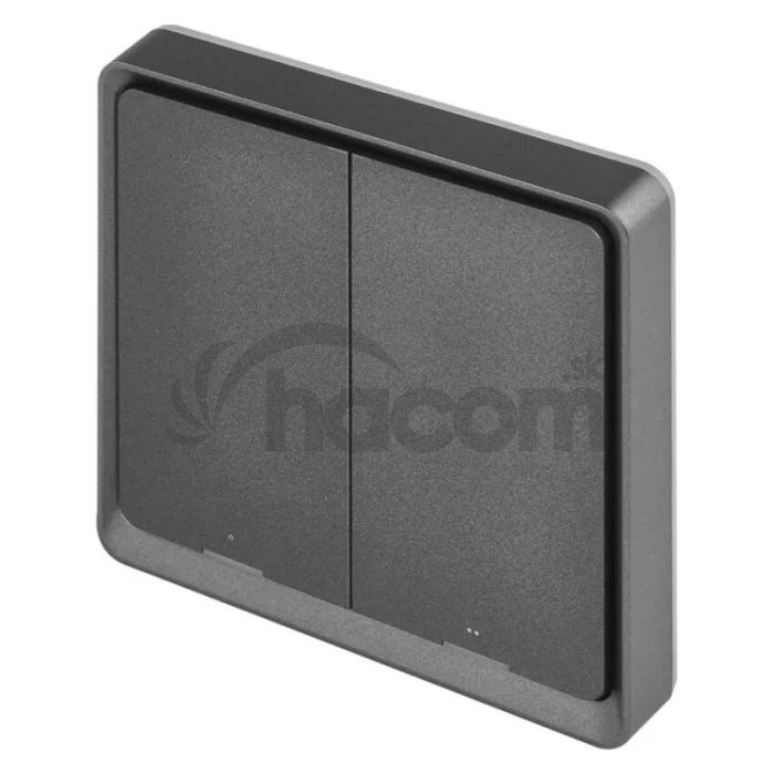GoSmart Prenosný ovládač scén IP-2002ZB, ZigBee 3.0, 2-tlačidlový
