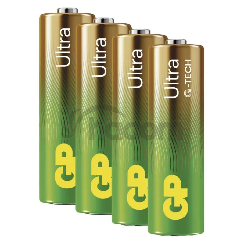Alkalická batéria GP Ultra LR6 (AA), 4 ks