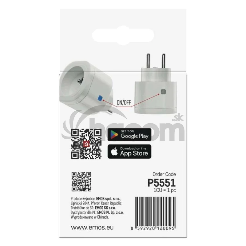 Zásuvka GoSmart WiFi IP-3001F