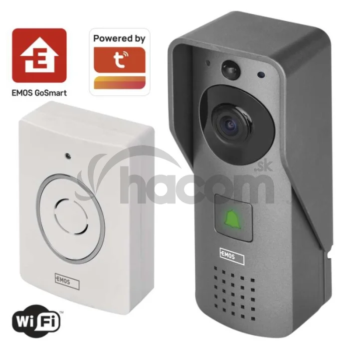 GoSmart Domový bezdrôtový videozvonček IP-09C s WiFi
