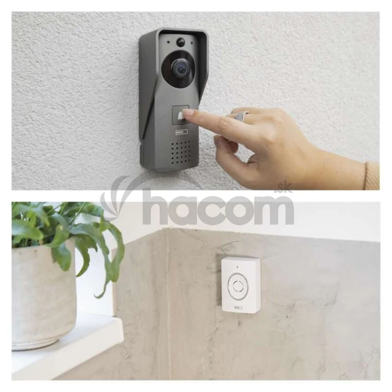 GoSmart Domový bezdrôtový videozvonček IP-09C s WiFi