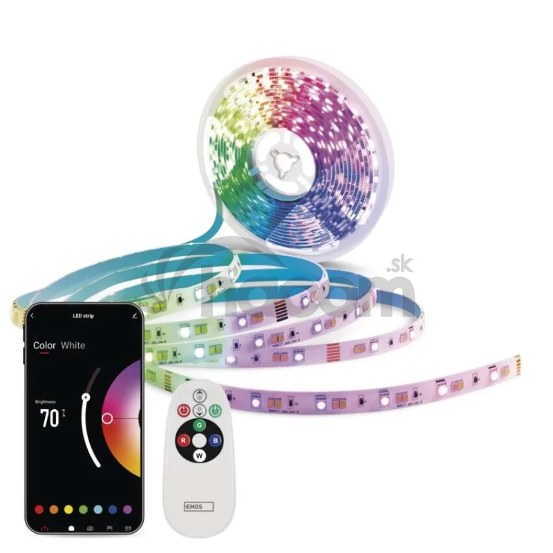 GoSmart LED pásik WiFi 5m, 21W, 1400lm, RGB/CCT
