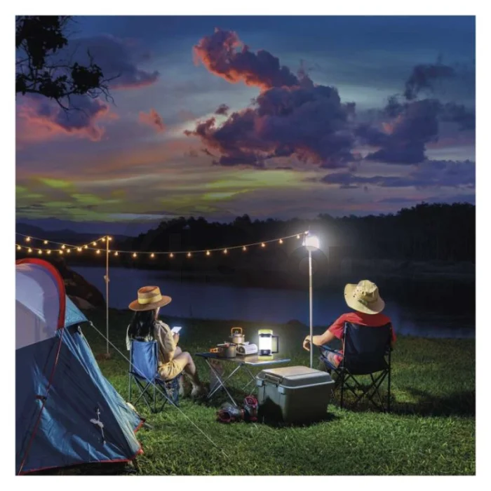 LED dobíjacie kempingové svietidlo P2313, 350 lm