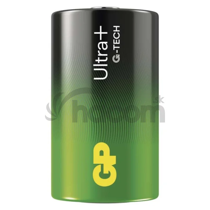 Alkalická batéria GP Ultra Plus LR20 (D), 2 ks