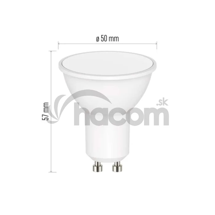 LED žiarovka GoSmart MR16 / GU10 / 4,8 W (35 W) / 400 lm / RGB / stmievateľná / WiFi