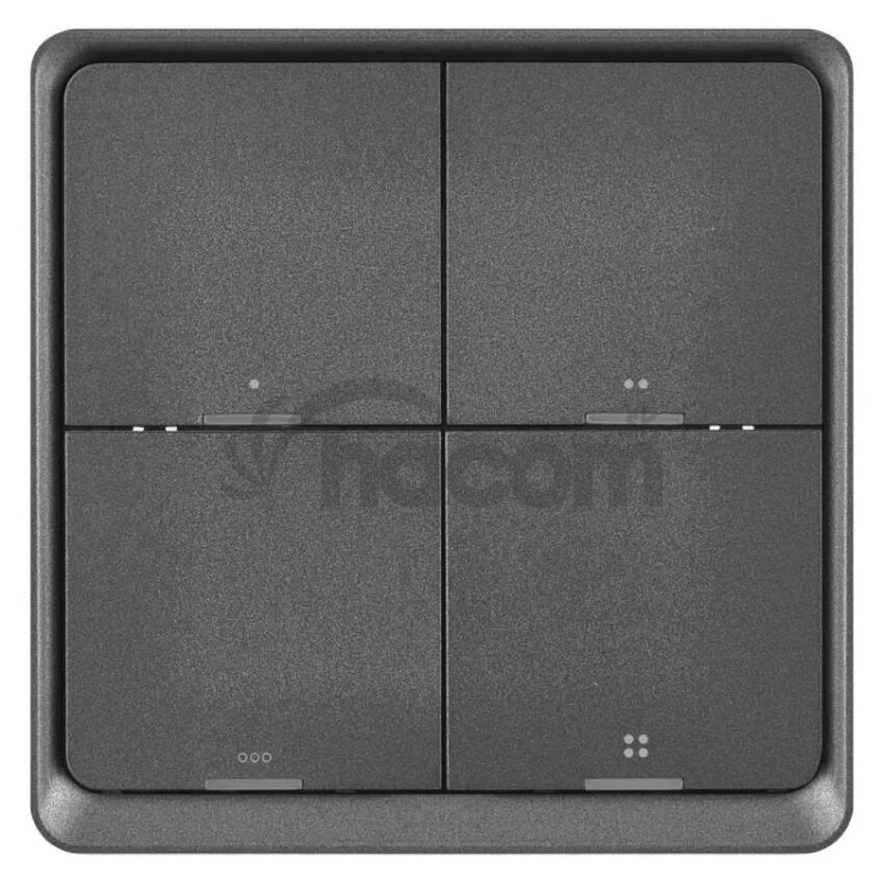 GoSmart Prenosný ovládač scén IP-2004ZB, ZigBee 3.0, 4-tlačidlový