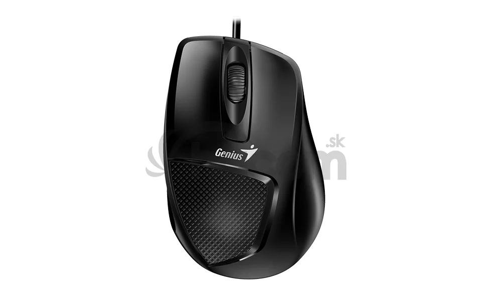 Genius DX-150X/Ergonomická/Optická/Pre pravákov/1 000 DPI/Drôtová USB/Čierna