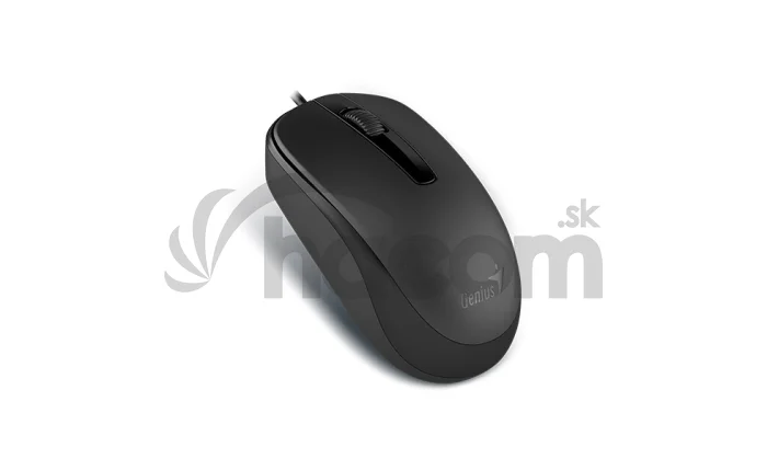 GENIUS DX-120/Kancelárska/Optická/1 200 DPI/Drôtová USB/Čierna