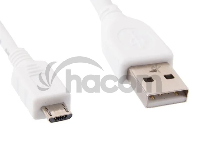 GEMBIRD kábel microUSB - USB, 1m, biely