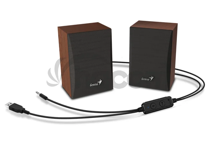 Genius SP-HF380/Stereo/3W/Hnedá