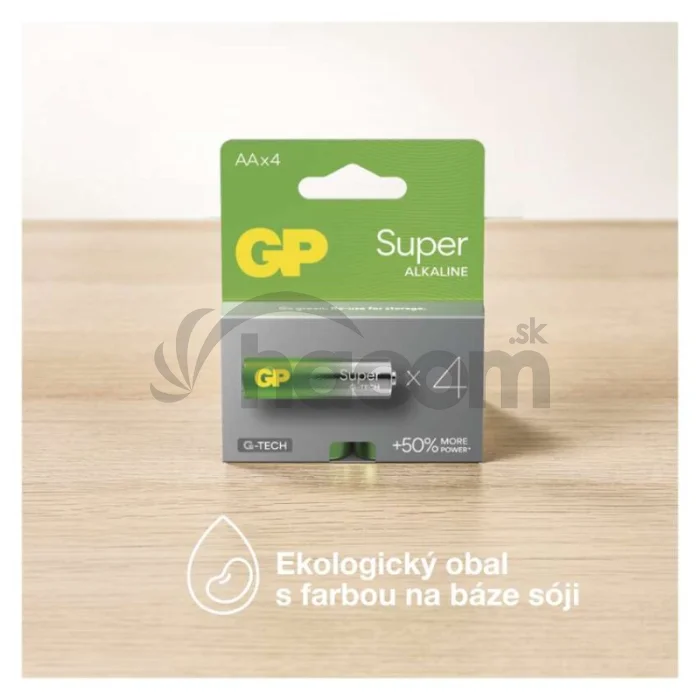 GP alkalická batéria SUPER AA 12+AAA 12+Fan BL