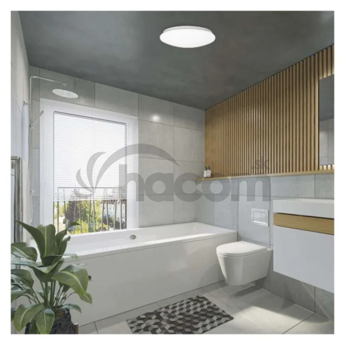 LED stropné svietidlo TIVI, A CLASS, okrúhle biele 11W, IP44, Neutrálna biela