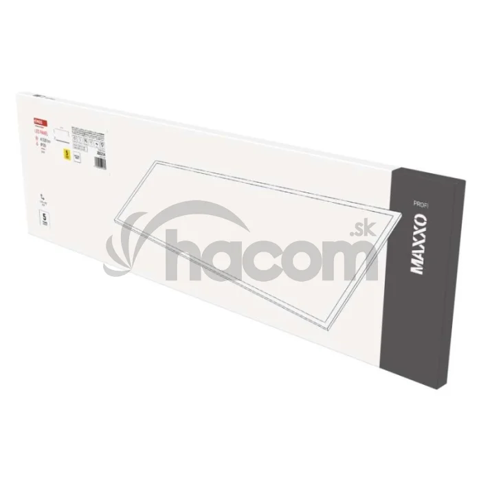 LED panel MAXXO 30 x 120 cm / 10 mm, 36 W, 4 320 lm, vstavaný, neutrálna biela, IP20