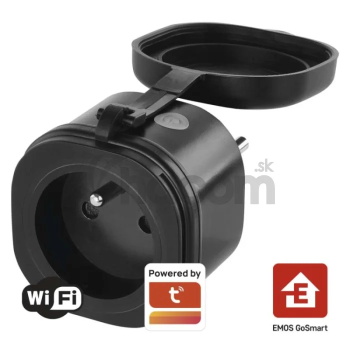 Zásuvka GoSmart WiFi IP44 IP-3005F