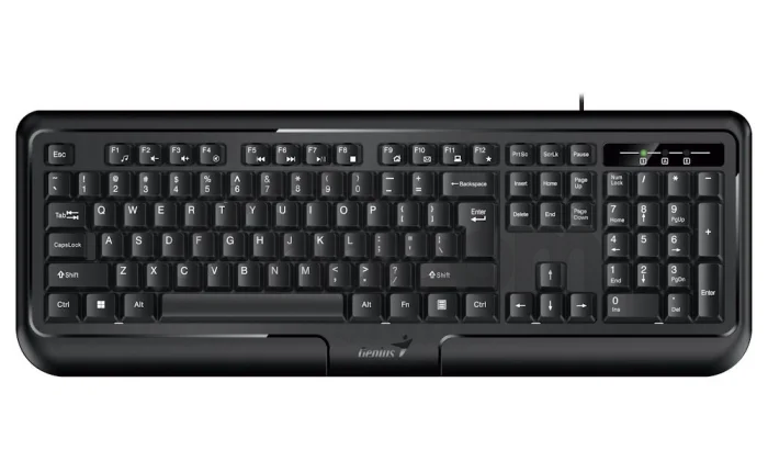 Genius KB-118 II/PS/2/ CZ- SK layout/Čierna