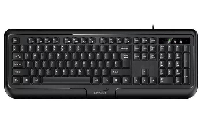Genius KB-118 II/PS/2/ CZ- SK layout/Čierna