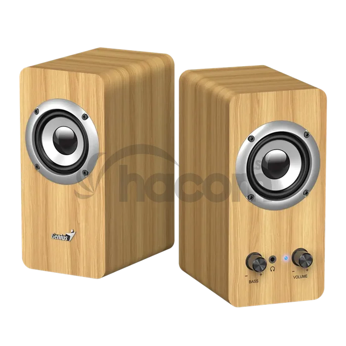 GENIUS SP-HF400 reproduktory, svetlé drevo