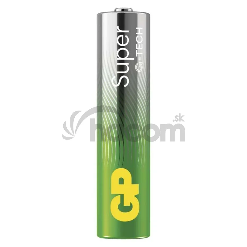 Alkalická batéria GP Super Alkaline LR03 (AAA), 20 ks