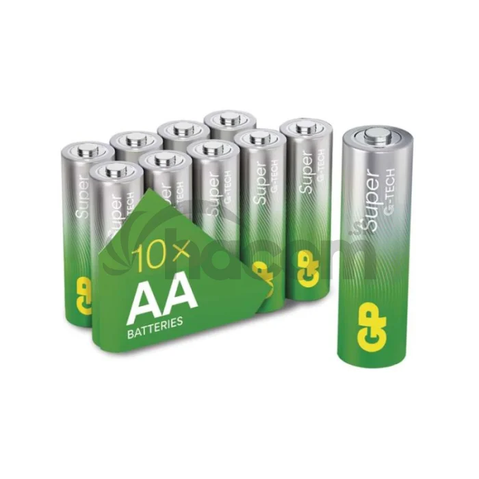 Alkalická batéria GP Super LR6 (AA) 10 ks