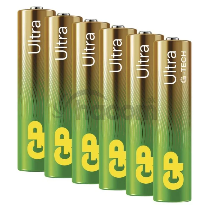 Alkalická batéria GP Ultra LR03 (AAA), 6 ks