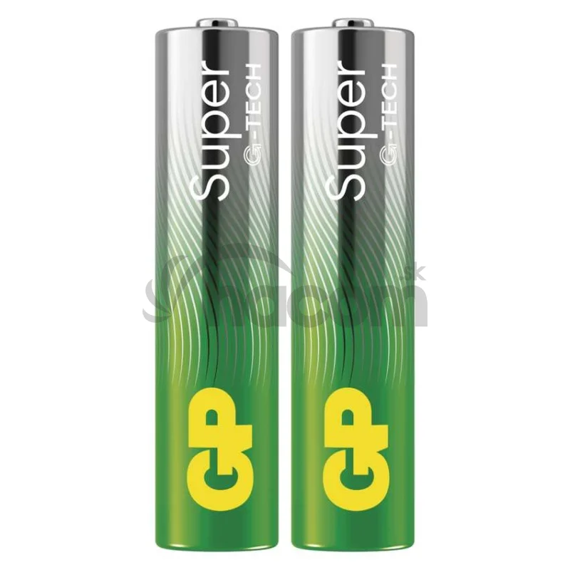 Alkalická batéria GP Super LR03 (AAA), 2 ks