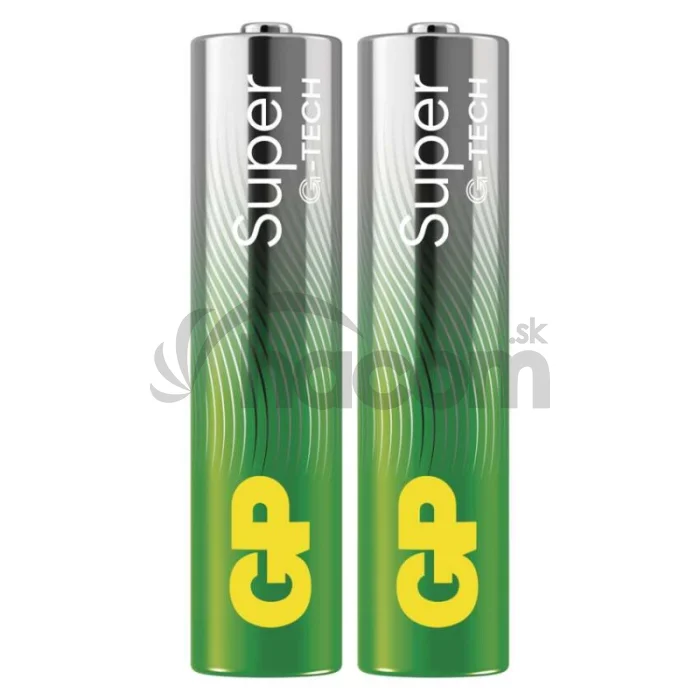 Alkalická batéria GP Super LR03 (AAA), 2 ks