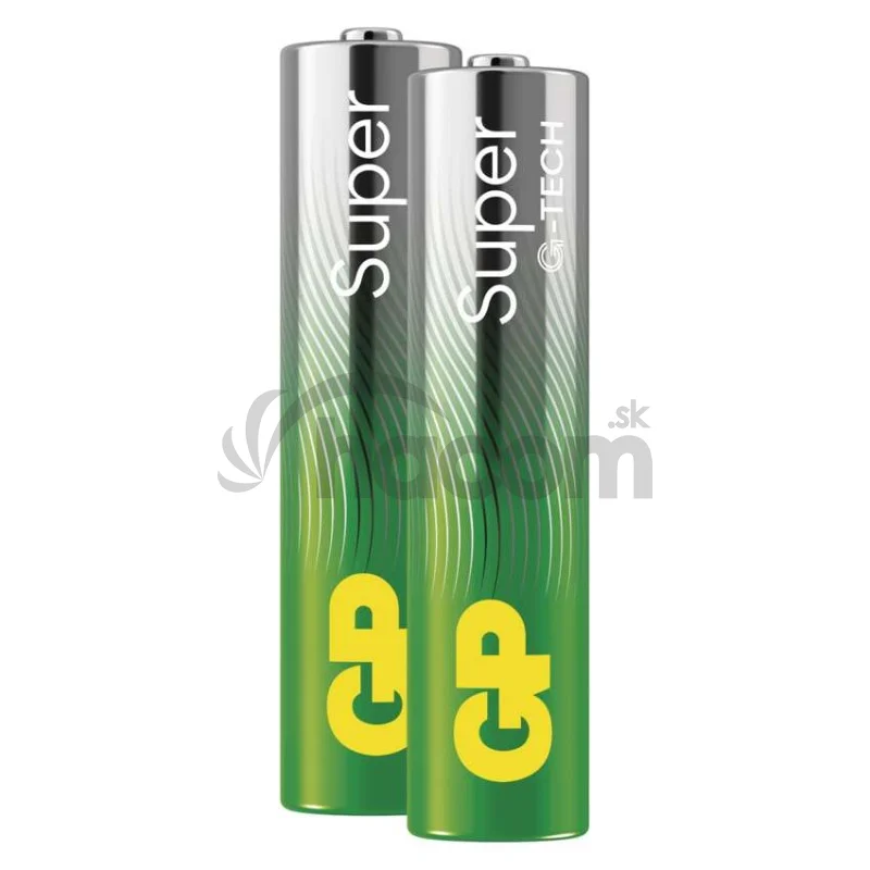 Alkalická batéria GP Super LR03 (AAA), 2 ks