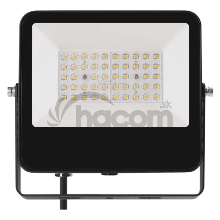 LED reflektor AVENO čierny, 30W neutrálna biela
