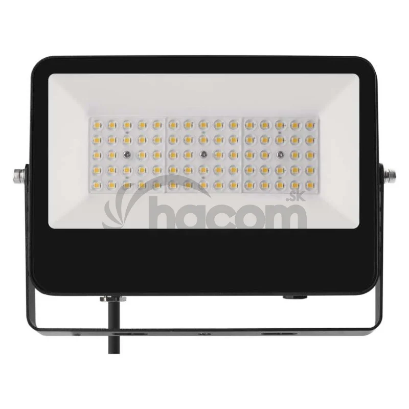 LED reflektor AVENO čierny, 48W neutrálna biela