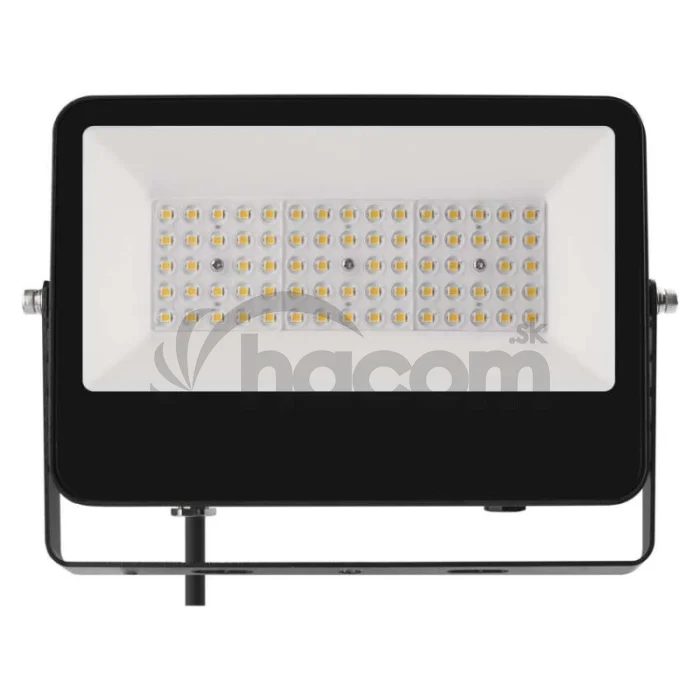 LED reflektor AVENO čierny, 48W neutrálna biela