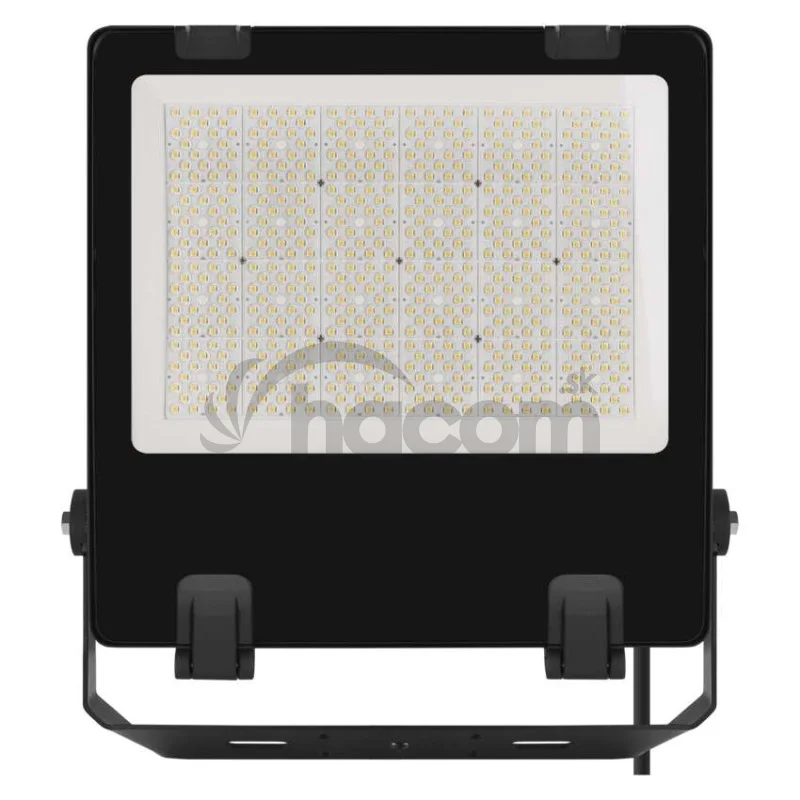 LED reflektor AVENO čierny, 300W neutrálna biela