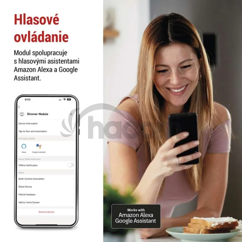 GoSmart modul stmievania IP-2111DZ, ZigBee, 1-kanálový
