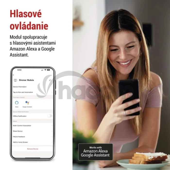 GoSmart modul stmievania IP-2111DZ, ZigBee, 1-kanálový