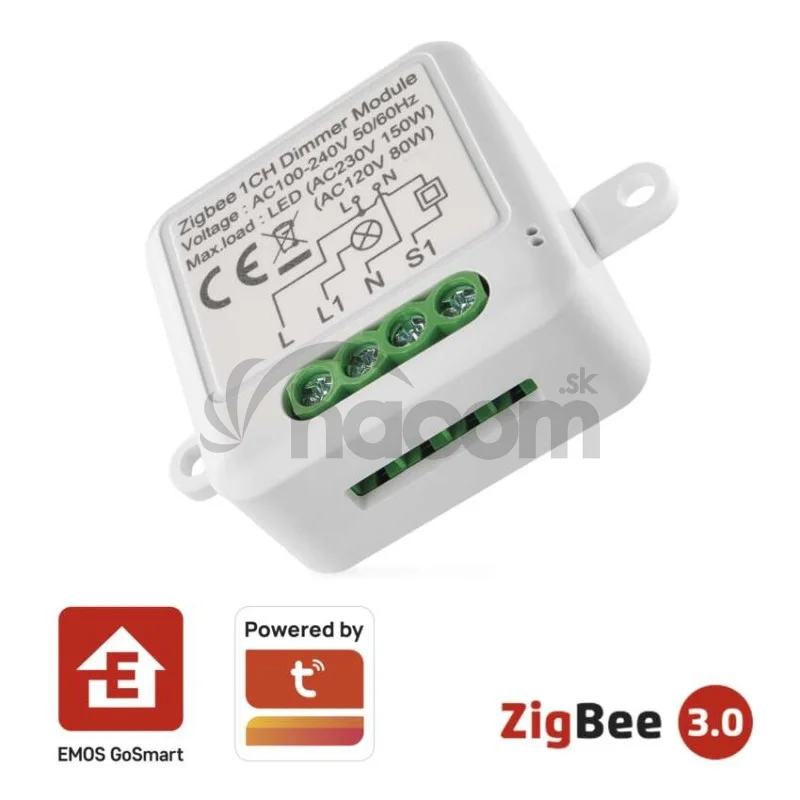 GoSmart modul stmievania IP-2111DZ, ZigBee, 1-kanálový