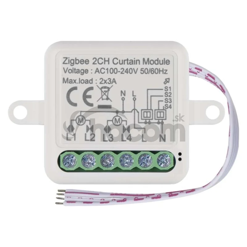 GoSmart modul motora IP-2122CZ, ZigBee, 2-kanálový
