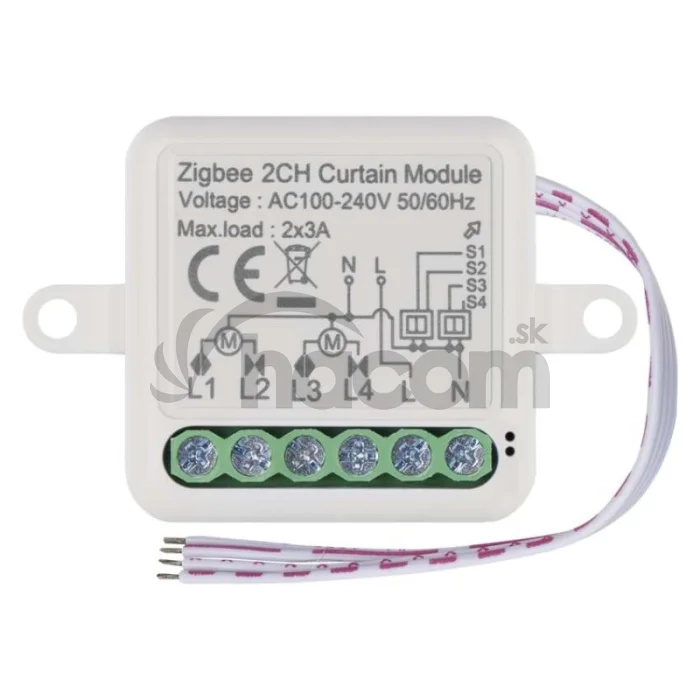 GoSmart modul motora IP-2122CZ, ZigBee, 2-kanálový