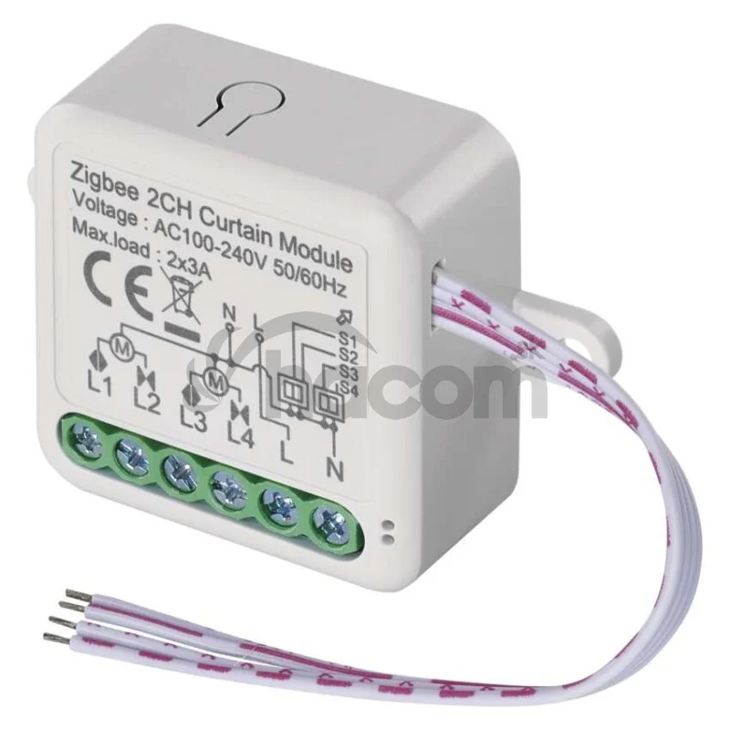 GoSmart modul motora IP-2122CZ, ZigBee, 2-kanálový