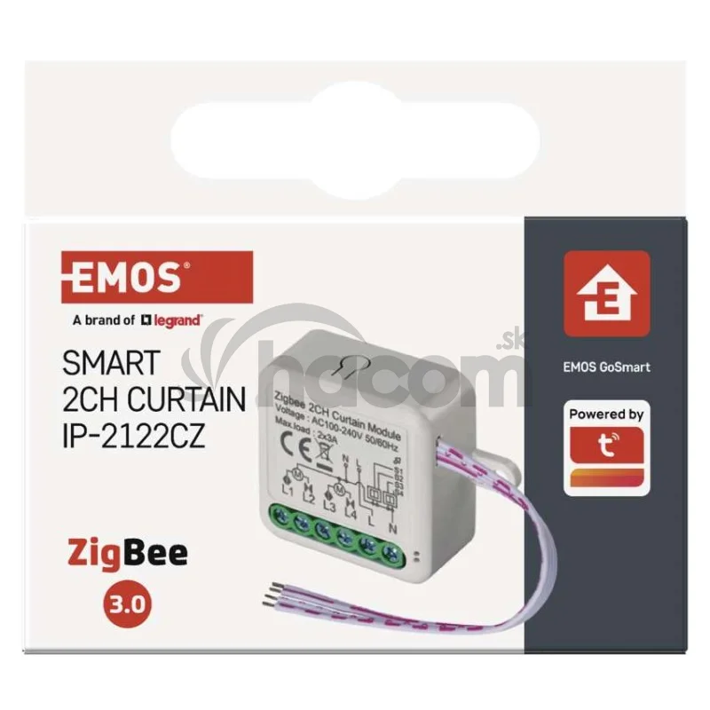 GoSmart modul motora IP-2122CZ, ZigBee, 2-kanálový