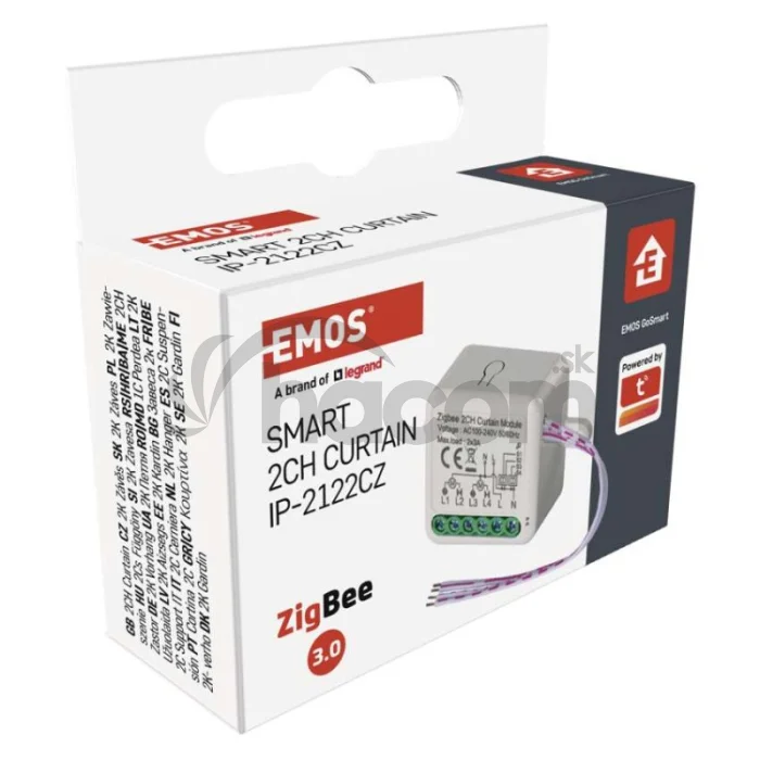 GoSmart modul motora IP-2122CZ, ZigBee, 2-kanálový