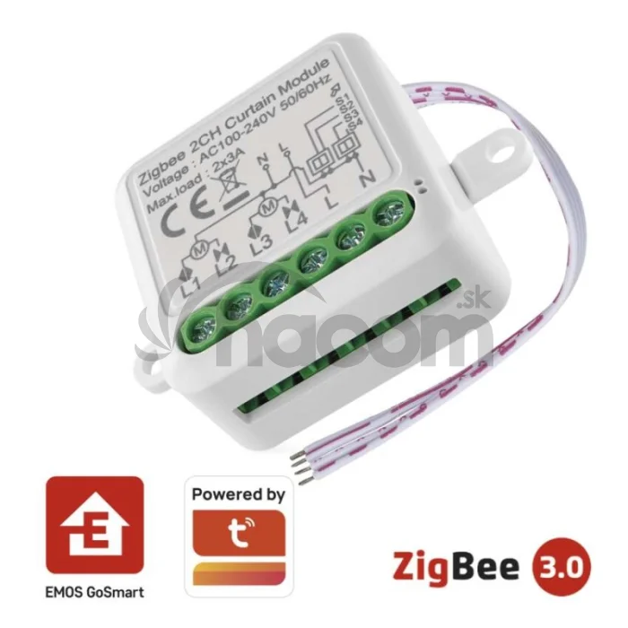 GoSmart modul motora IP-2122CZ, ZigBee, 2-kanálový