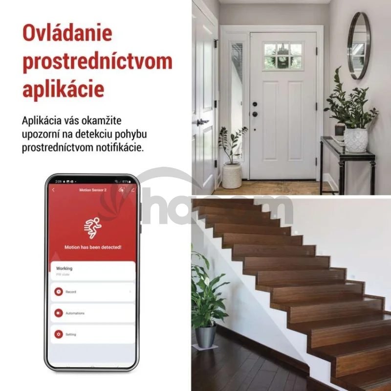 GoSmart PIR senzor (snímač pohybu) IP20, ZigBee