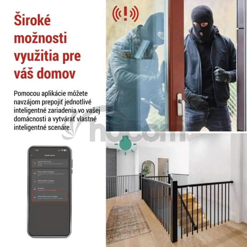 GoSmart PIR senzor (snímač pohybu) IP20, ZigBee