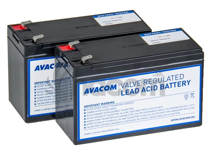 AVACOM AVA-RBP02-12072-KIT - batéria pre UPS Belkin, CyberPower, Dell, EATON, Effekta, FSP Fortron,