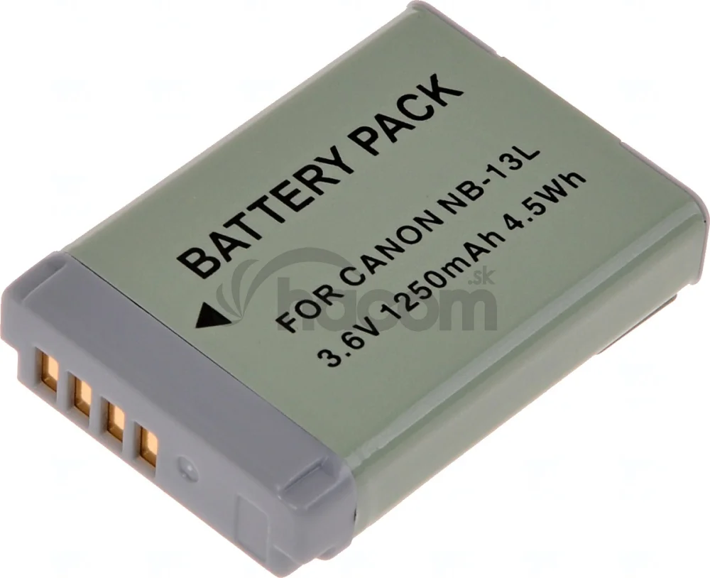 Batéria T6 Power Canon NB-13L, 1010mAh, 3,6Wh