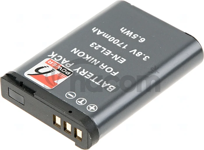 Batéria T6 Power pre Nikon EN-EL23, 1700mAh, 6,5Wh