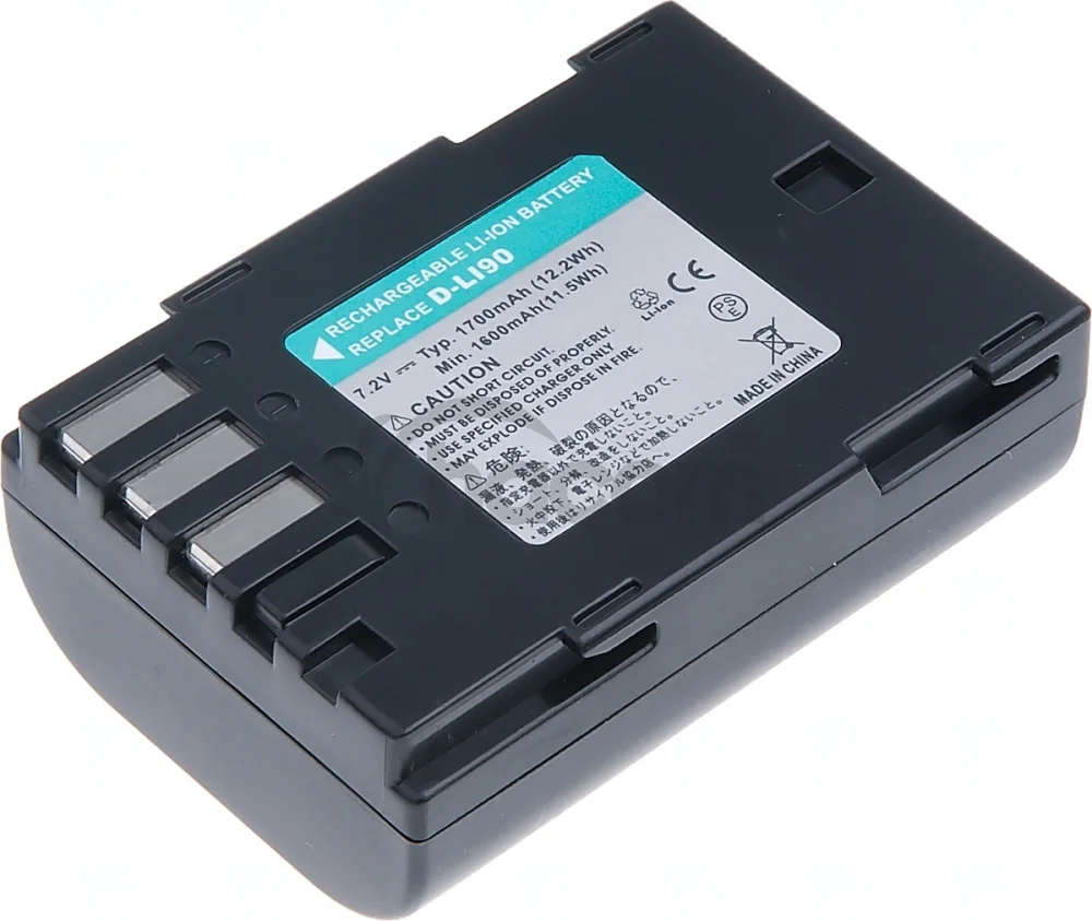 Batéria T6 Power pre Pentax D-Li90, 1620mAh, 11,7Wh