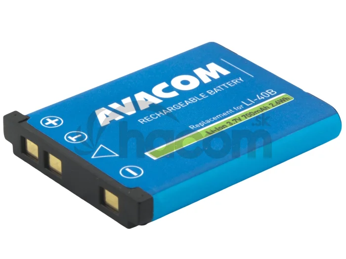Batéria AVACOM Olympus Li-40B, Li-42B, Fujifilm NP-45, Nikon EN-EL10 Li-Ion 3.6V 700mAh 2.6Wh