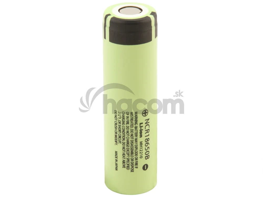 Nabíjacia priemyselná batéria 18650 Panasonic 3400mAh 3,7V Li-Ion