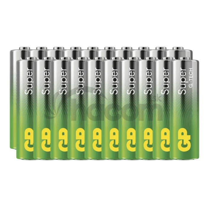 GP Alkalická batéria SUPER AA (LR6) - 20ks
