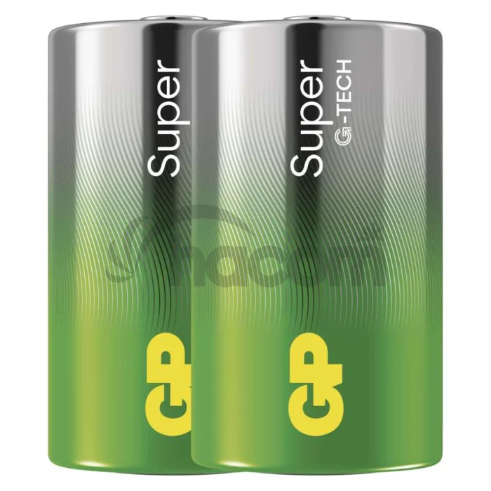 GP Alkalická batéria SUPER D (LR20) - 2ks